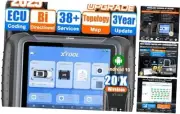 D8W Wireless Bidirectional Scan Tool, 2025 OBD2 Scanner with Topology, FCA
