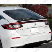 For 22-25 Honda Civic Hatchback 5DR FL1 FL2 V-Style Carbon Fiber Trunk Spoiler (for: Honda Civic)