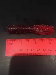 3.5” Salty Tube Cherry Seed Blue Flake 12 Per Pack