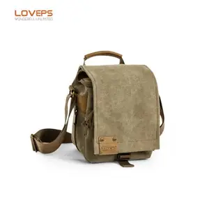 LOVEPS單反相機包攝影包單肩斜挎便攜戶外帆布防水微單包相機包
