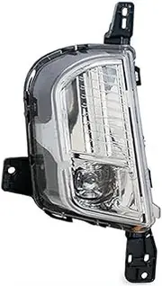 Car Fog Lamp Assembly for F&ord for Edge 2019 2020 Car Daytime Running Light Car Front Bumper LED DRL Fog Lamp Driving Fog Light Front Bumper Fog Light(Only 1 Right)