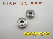 S4 High performance Fishing Reel Bearings stainless steel ABEC 7 4x10x4 set of 2