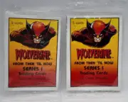 1991 Comic Images - Wolverine From Then 'Til Now -Series 1- (2 New Cell. Packs)