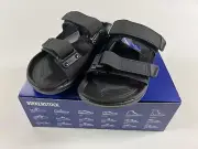 BIRKENSTOCK ATACAMA BIRKO-FLOR FUTURA BLACK US 8 NWB