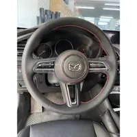 在飛比找蝦皮購物優惠-19 MAZDA3 方向盤 真皮方向盤 牛皮方向盤 需回收原