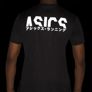 Asics T恤 男 短袖上衣 黑 2011A813-001