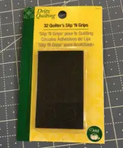 Dritz ~ 32 Quilter's Slip N Grips ~ (3141) Black