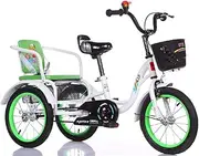 Three Wheel Bike, Kids Tricycle Three Wheel Bikes for 2-8 Year Olds Boys Girls Childrens Toddler Can Bear 100kg Cycling Pedalling