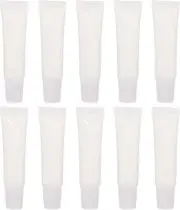 10Pcs Empty Lip Gloss Tubes Refillable Lip Gloss Holders for DIY Lipstick and Gl