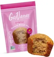 Gonanas Vegan Banana Bread Mix Original 8.95 Oz