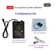 AM-T100 12V 24V Auto Ignition System Detector Ignition Signal and Spark Voltage