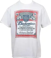 Budweiser King of Beers Vintage Label T Shirt Unisex Sizes S-3XL Men's T-Shirt T2197 M