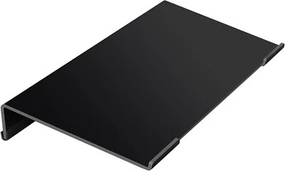 Acrylic Computer Keyboard Stand Desk Riser Tilt Lift Black Leg Base Type