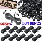 50-100x Led Fairy Lights Gutter Hooks Heavy Duty Clips Party Led Fairy Light AU