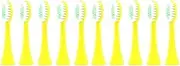 Replacement Brush Heads, Compatible For Children Electric Toothbrush Soft Brush Head Deep Clean Tips Accessories(Yellow 10pcs head)
