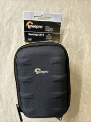 LowePro Santiago 20 II Black/Orange w Form Shell Camera Case New.