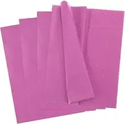 uxcell 60 Sheets Wrapping Tissue Paper, Glitter Tissue Paper for Gift Bags 14 x 20 Inch Sparkle Tissue Paper for Gift Wrapping, DIY Crafts, Packing, Rose Red