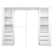 Lugna 2400mm White Opening Built In Package 6