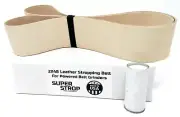 2X48 inch Super Strop Leather Honing Strop Belt fits 2x48 Belt Sanders