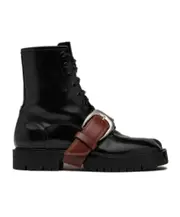 Maison Margiela Tabi Combat High-Top Boots 39,40 black