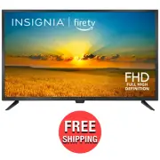 32-inch 1080p Black Full HD LED High Bright Resolution Television Smart TV HD