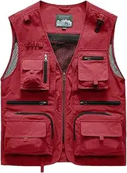 [Generic] Summer Men's Multi Pocket Sleeveless Vest Outdoor Photographer Fishing Jacket