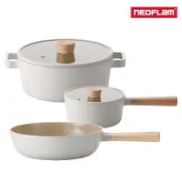 在飛比找PChome24h購物優惠-NEOFLAM FIKA鑄造不沾鍋22cm湯鍋+18單柄湯鍋
