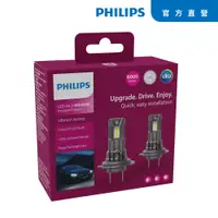 在飛比找PChome24h購物優惠-PHILIPS飛利浦LED U2500 直上升級型頭燈 +8