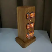 Nixie Tube Clock Pulsar IN-12 6-tubes