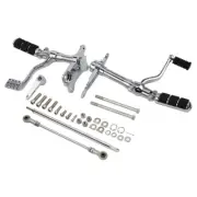 Forward Controls Pegs Lever Linkage Fit For Harley Sportster XL883 1200 91-03 02