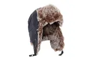 Result Unisex Classic Thermal Winter/Ski Sherpa Trapper Hat (Midnight Navy) - UTBC985