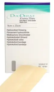 DuoDERM Dressing 9cm x 25cm Extra Thin CGF Occlusive Bandage Wound Care Caravan