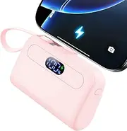 Portable Charger, Mini Power Bank, 12000mAh Phone Charger, Compact Battery Pack for Android & iPhone, Battery Bank Compatible for USB C Devices/iPhone 16/15/14/13/12/11 Series
