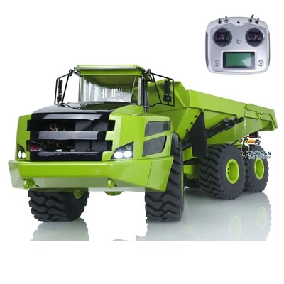 1/14 Scale Metal Hydraulic 6*6 A40G RC Articulated Truck Dumper Model W/ Pump