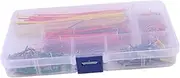 MOLUCKFU Breadboard Jumper Wire Kit 540pcs Assorted Replacement for Prototyping Led Strip Test Circuits