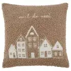 NEW Bouclair Christmas Nima Village Cushion By Spotlight