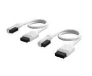 CORSAIR iCUE LINK Slim Cable 200mm x 2 WHITE -EXPRESS SHIP