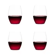 Plumm Outdoors Stemless + Wine Glass Red
