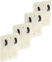Kisangel Pull Back Car Accessories 4pcs Friction Car Base Boys and Project Base