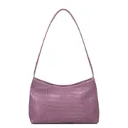 Women PU Leather Handbags Solid Color Fashion Pattern Shoulder Trunk Ladies Fashion Shoulder Bag Handbags Totes Bag