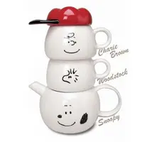 在飛比找森森購物網優惠-【日本Marimo Craft】史努比SNOOPY陶瓷泡茶壼