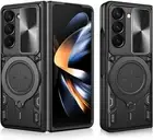 for Samsung Galaxy Z Fold 6 5G (7.6 Inch) Case Shockproof with Back Camera Slide