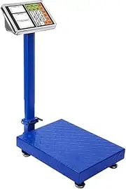 SOGA 300kg Electronic Digital Platform Scale Computing Shop Postal Weight Blue