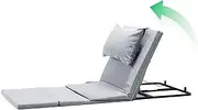 WTTTTW Portable Adjustable Bed Back Rest, Electric Power Lifting Bed Backrest, Sit-up Back Rest Chair, Assist Elderly to Get Out of Bed Easily,Large,75cm