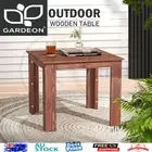 Gardeon Coffee Side Table Wooden Desk Outdoor Furniture Camping Garden Brown AUS