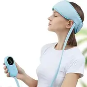 Eljeczt Head Massager Scalp Stress Relax Compression Headache Relief Headband Head Sleep Instrument for Deep Relaxation Stress Relief Improve Sleep, Blue