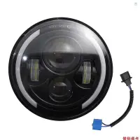 在飛比找Yahoo!奇摩拍賣優惠-JEEP WRANGLER 1pc 7 英寸圓形 Led 前