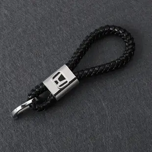編織繩裝飾鑰匙扣簡約男士女士創意汽車鑰掛件鑰匙掛鏈鑰匙圈皮繩