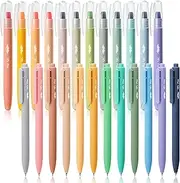 Mr. Pen- Bible Highlighters and Pens, 24 Pack, Gel Highlighters, Serene Colors No Bleed, Colored Gel Pens, Aesthetic, Cute