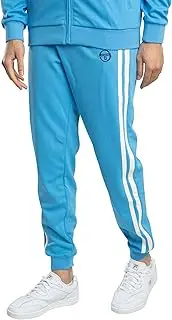 [Sergio Tacchini] Men's Damarindo Jogging Bottoms, Azure Blue/Gardenia